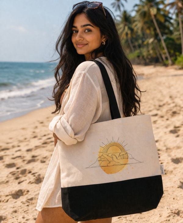 Home africa beach bag